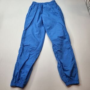 Reebok Vibrant Blue Nylon Track Pants